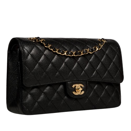Chanel Medium Classic Flap Black Caviar