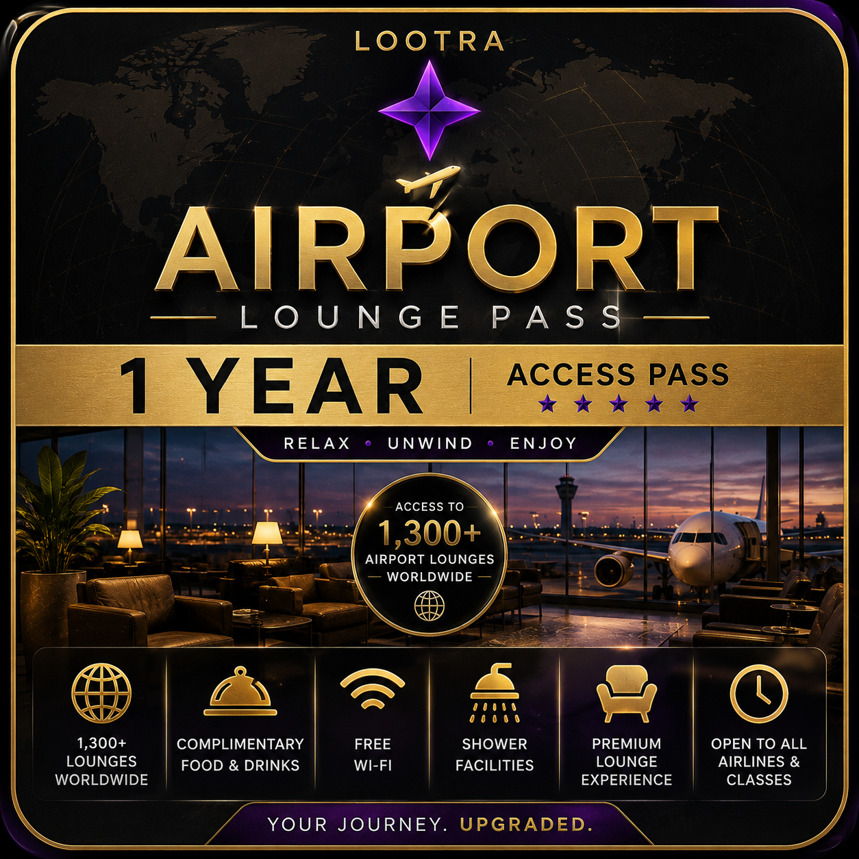 Unlimited Lounge Access 1 Year Prestige Priority Pass